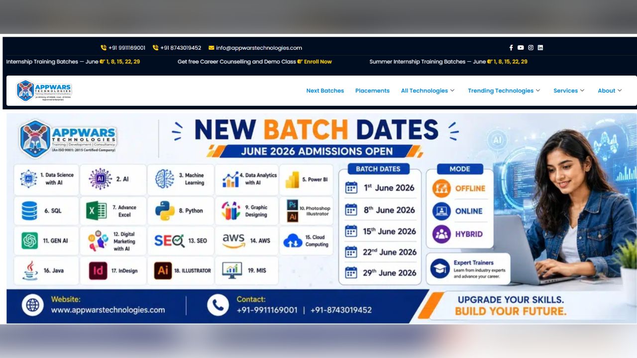 Appwars Technologies: 100+ Students Trained screenshot 1